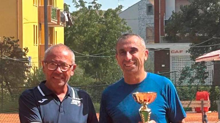 Una premiazione di Alessandro Manduchi al Ct Casalboni