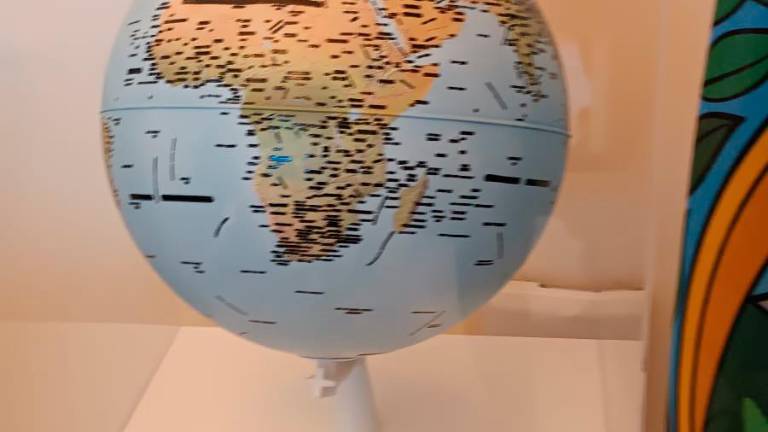 “Where is San Marino”: Emilio Isgrò dona una sua opera alla Repubblica di San Marino