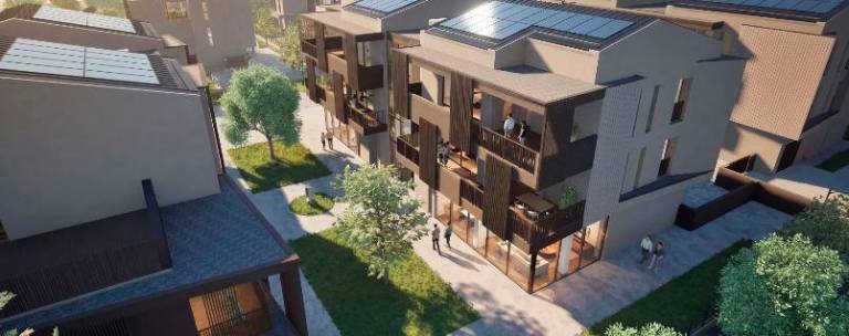 Cesena, oasi verde con 57 case a Martorano: prime abitazioni pronte a fine 2028