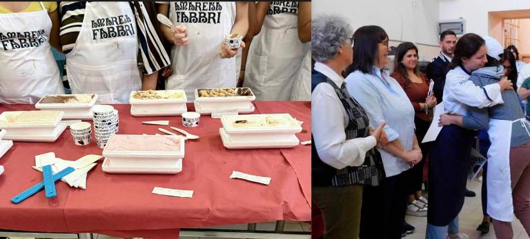 Forlì, un successo il corso di gelateria al carcere per 12 detenute