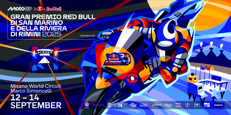 MotoGp a Misano: ecco il poster dell’edizione 2025