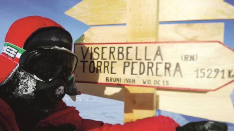 Al lavoro in Antartide, ma col cuore a Viserbella