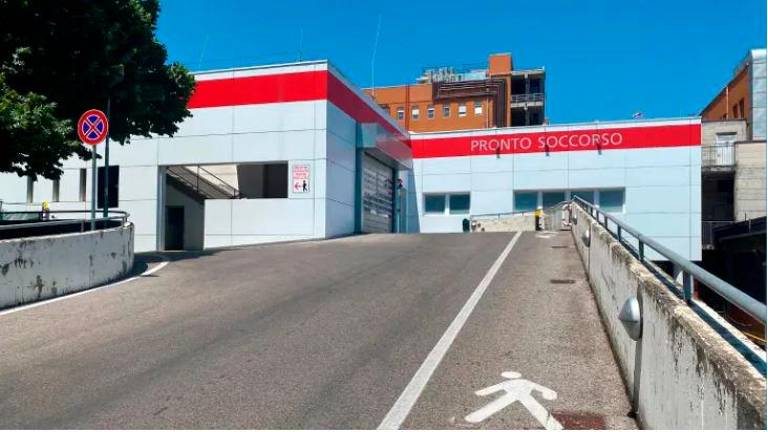 Il pronto soccorso dell’ospedale Bufalini di Cesena