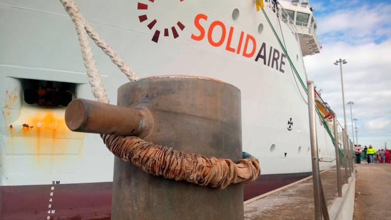 Ravenna accoglie la nave Ong Solidaire con 120 migranti soccorsi