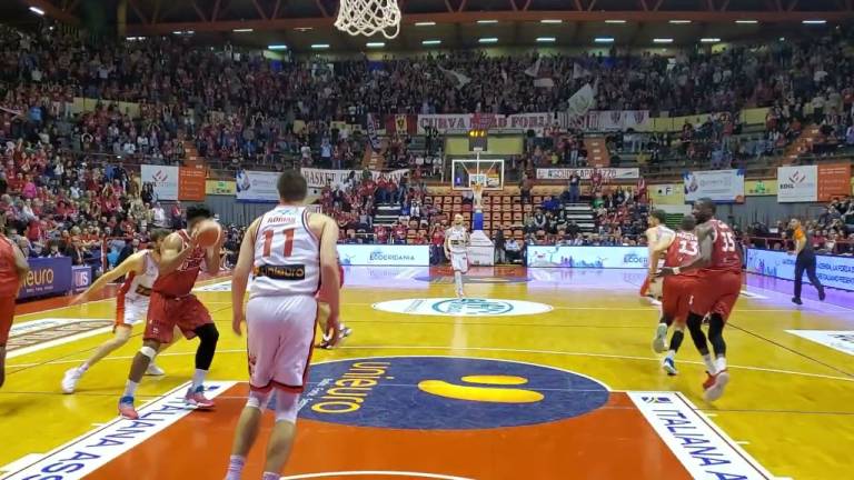 Basket A2, biglietti Unieuro-Udine: prevendita obbligatoria