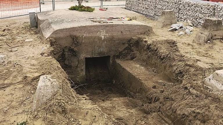 Milano Marittima, spunta il bunker tedesco “Tobruk”