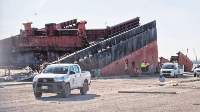 Ravenna, disposti lavori urgenti per la Berkan B