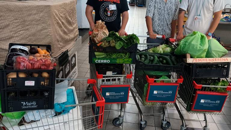 Rimini, “Dal Banco alla Solidarietà”, ogni sabato dalle 20 alle 30 cassette di frutta, verdura e pesce fresco per chi ha bisogno
