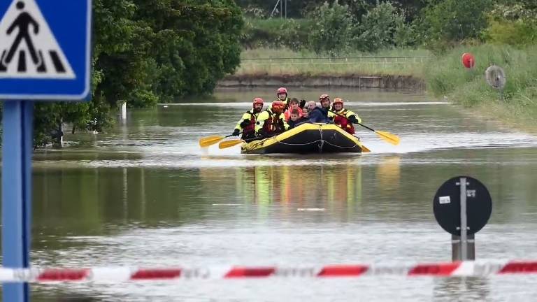 Faenza, i salvataggi effettuati dai Vigili del fuoco