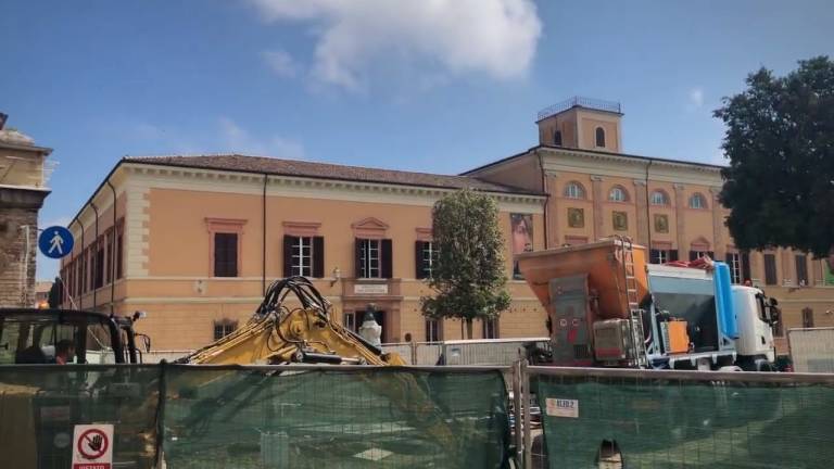 Cesena, cantiere Tre Piazze: l'obiettivo è finire entro San Giovanni VIDEO
