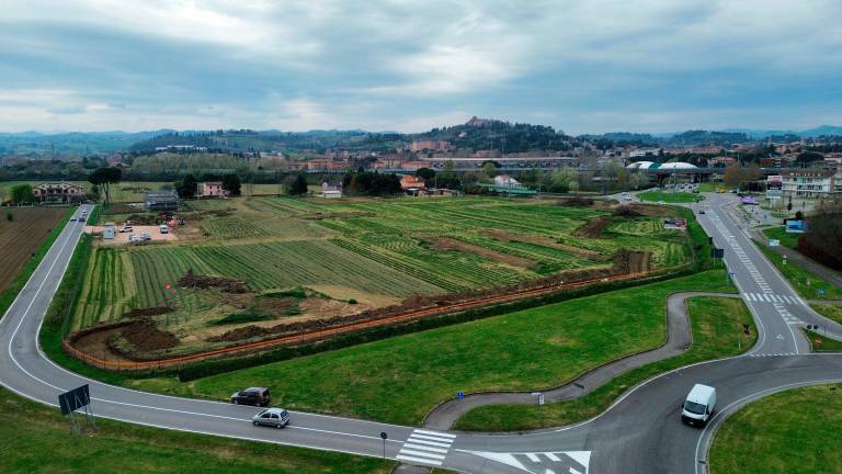 L’area è stata recintata e sono cominciati i lavori per le indagini archeologiche preliminari Foto Zanotti