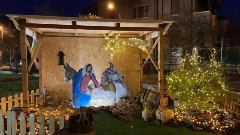 Cesena, si sono accese le luci di Natale del Sacro Cuore