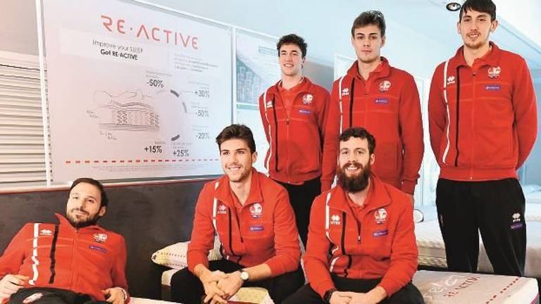 Forlì, da Dorelan il materasso che rigenera gli atleti del basket