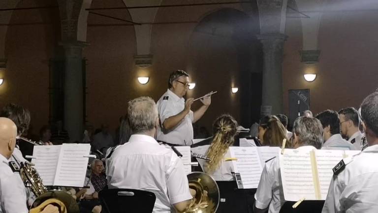 Imola, il concerto della banda per San Cassiano