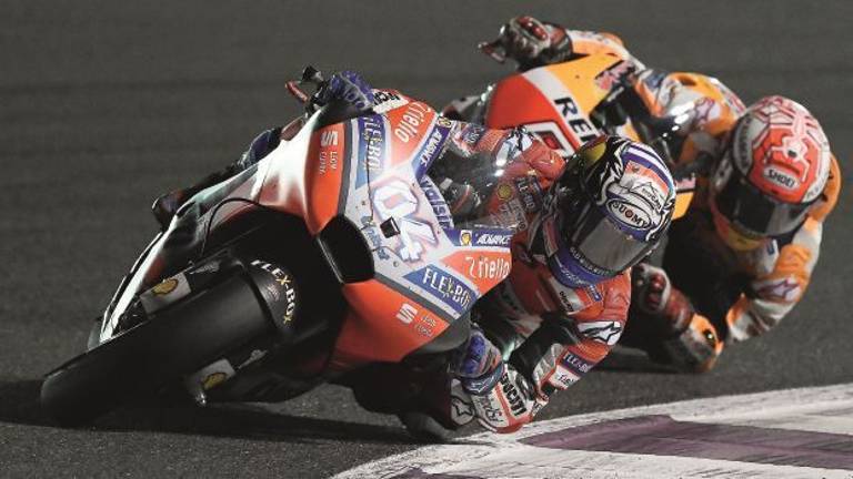 Dovizioso lancia la sfida alla cabala: chi vince in Qatar di solito non è iridato