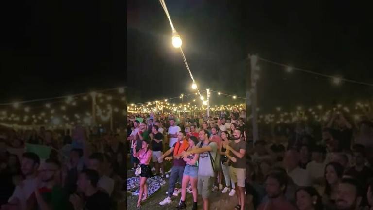 Italia campione d'Europa: la domenica da sogno al Club Ippodromo di Cesena