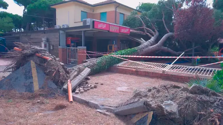 Nubifragio di Cervia e Milano Marittima: dalla Regione 250mila euro per i danni del 24 agosto