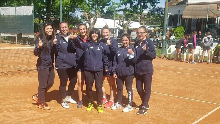 Tennis serie C donne, il Ct Cacciari vince il derby col Tc Viserba