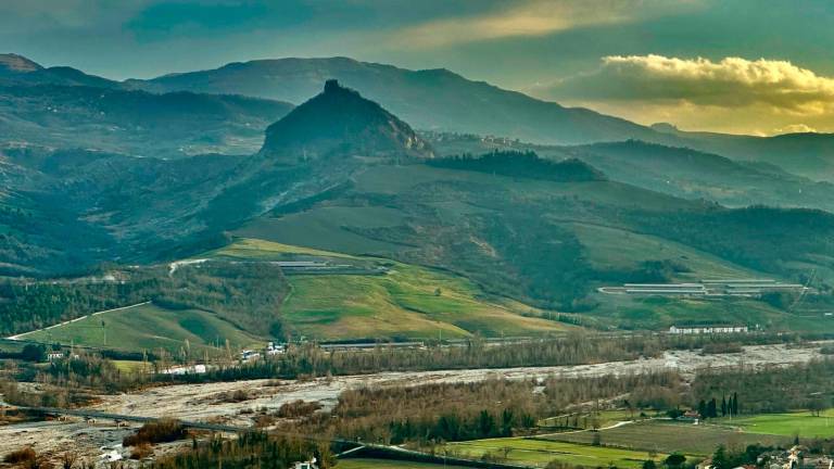 Uno scorcio della Valmarecchia