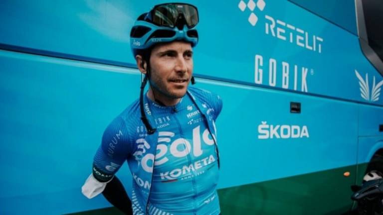 Ciclismo, brutta caduta per Manuel Belletti al Giro d'Italia