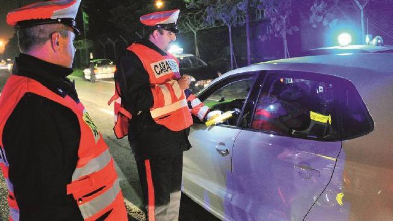 Alcol e droga alla guida: denunciati dai carabinieri di Cesena