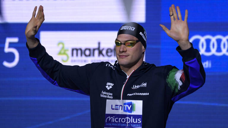 Nuoto, salta l'antidoping: Sabbioni squalificato 20 mesi