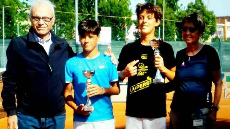 Tennis: Vinetti, Savarino e Merendi vincono l'Under del Ct Cesena