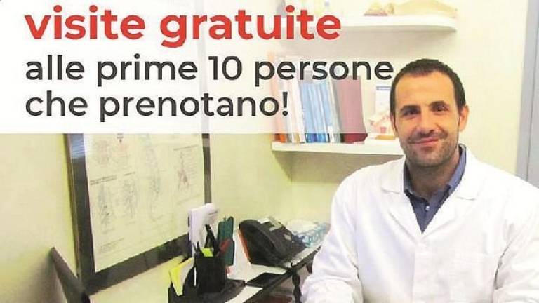 Visite mediche gratis a Rimini, alle prime 10 telefonate lo specialista non costa nulla