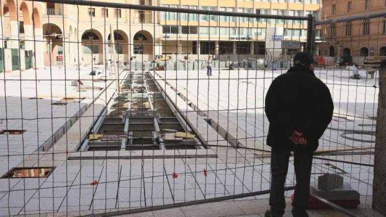 Ripartiti i lavori in piazza della Libertà a Cesena: decisi i prossimi passi dentro il cantiere