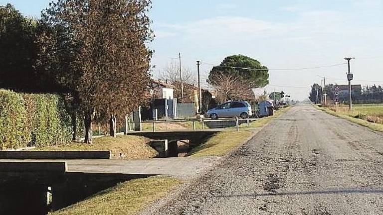 Maxi lavori alla strada che collega il centro a Voltana