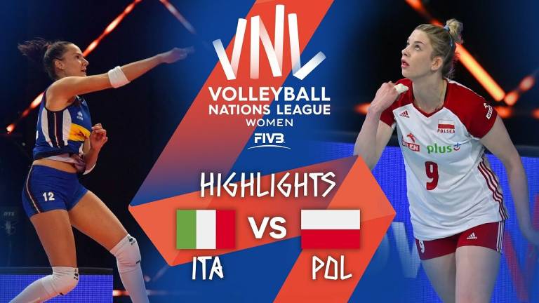 Volley Nations League, l'Italia cede alla Polonia al tie-break - VIDEO