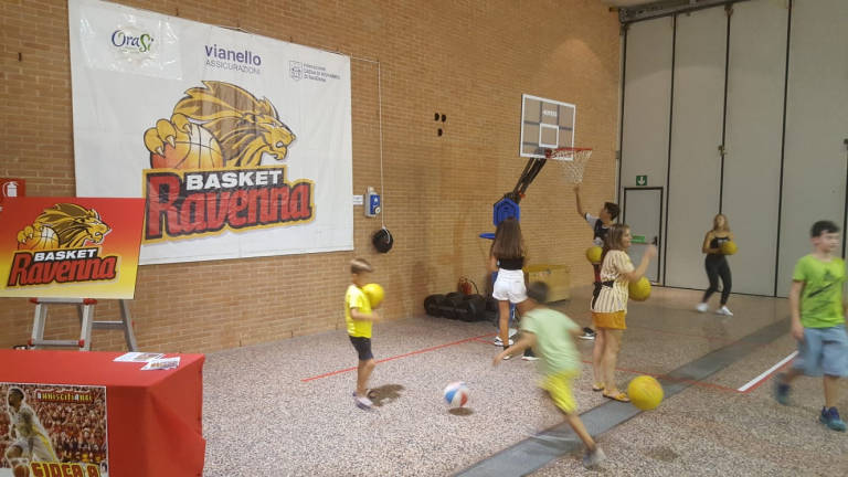 Basket A2, l'OraSì Ravenna alla Festa de l'Unità