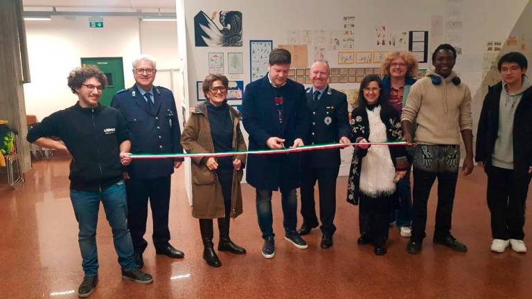 Forlì, un fumetto per il passaggio della fiamma olimpica