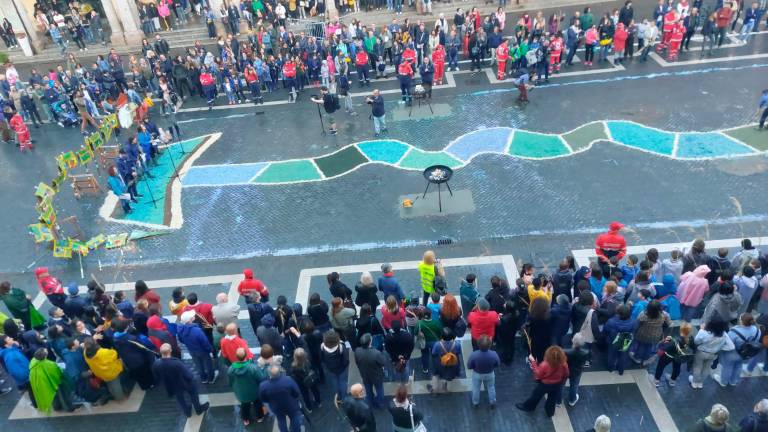 La cerimonia a Faenza a un anno dall’alluvione (foto e video mmph)