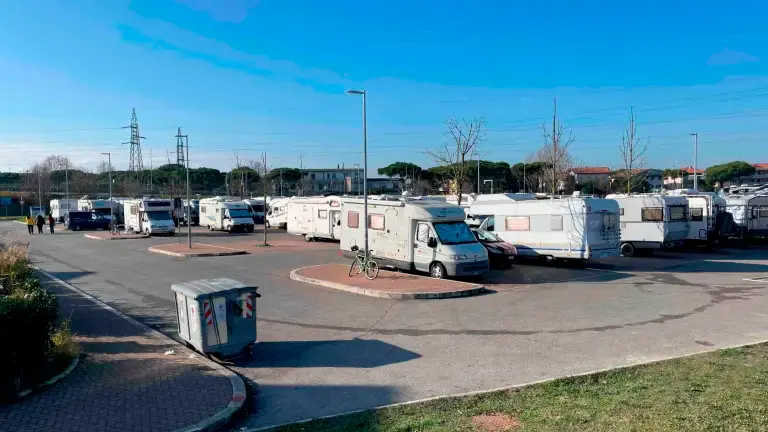 Area camper a Cesenatico