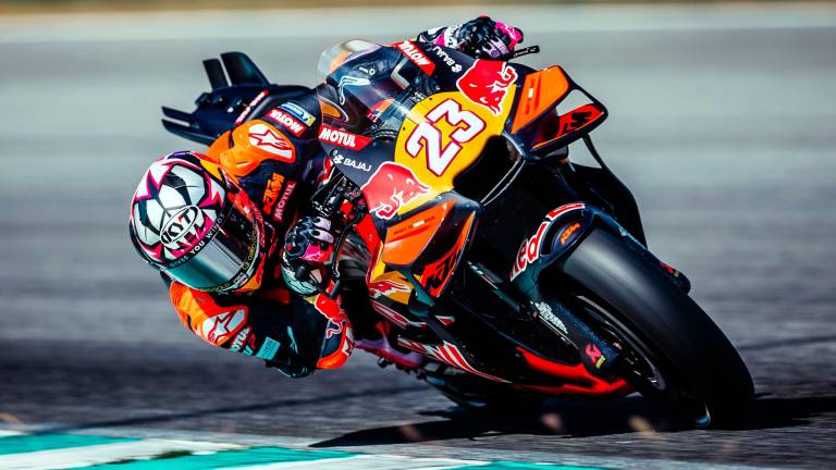 Enea Bastianini ha terminato la tre giorni nella top ten