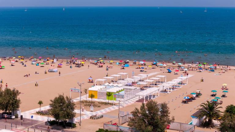 Rimini, la spiaggia inclusiva colleziona 5.500 presenze GALLERY