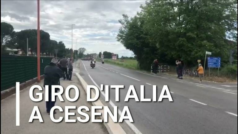 Il Giro d'Italia 2021 a Cesena - VIDEO e GALLERY