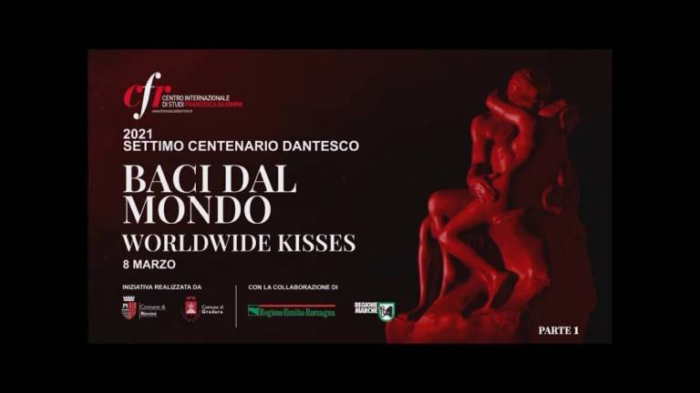 Baci dal mondo per Dante e Francesca / VIDEO