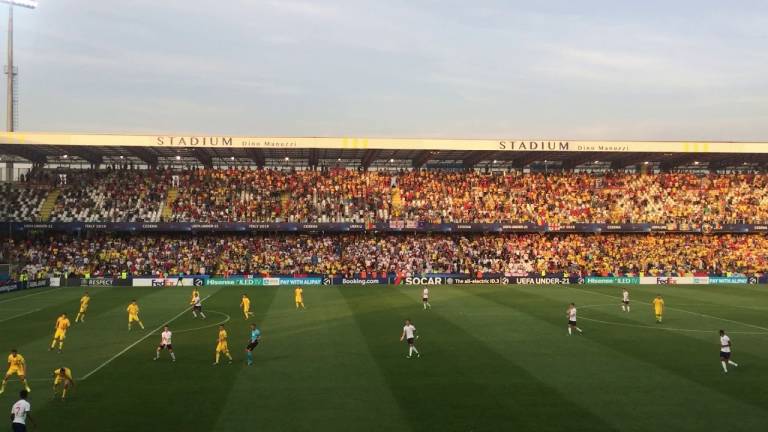 Calcio Under 21, tifosi romeni in delirio a Cesena