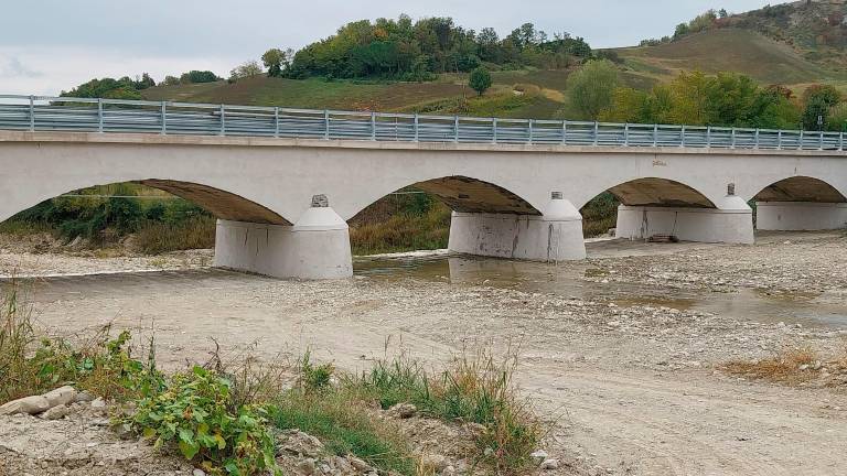 Linaro di Mercato Saraceno, ormai terminati i lavori al ponte sul fiume Borello