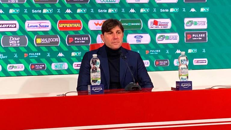 Mignani: “Orgoglioso della prestazione del Cesena, ma dobbiamo essere arrabbiati” VIDEO