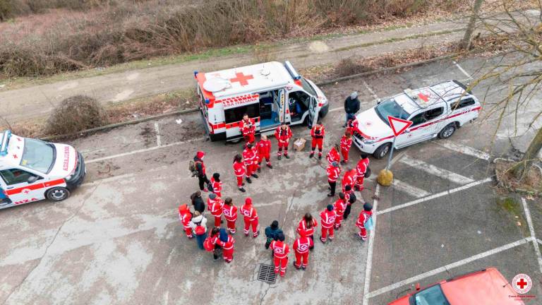 Forlì, domenica esercitazione Cri a Carpinello
