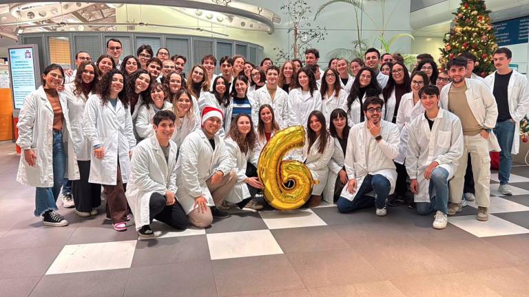 Gli studenti di Medicina vicini alla laurea