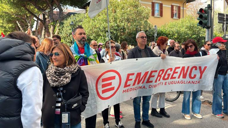 Rimini, in migliaia a sfilare per la pace in Palestina VIDEO GALLERY