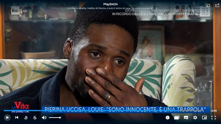 Delitto di Pierina a Rimini, Louis rompe il silenzio: «Io innocente, volevano incastrarmi»
