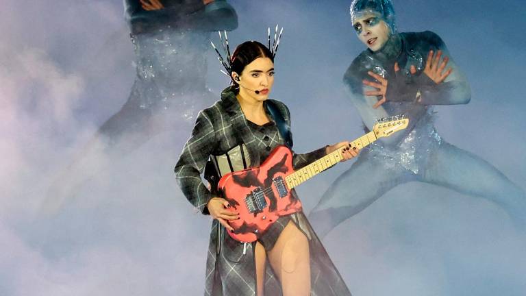 Joan Thiele all’Arena di Verona per la cerimonia di chiusura delle Olimpiadi