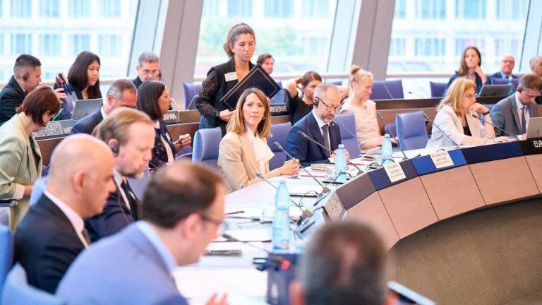 I Capitani Reggenti Selva e Mina al Consiglio d’Europa