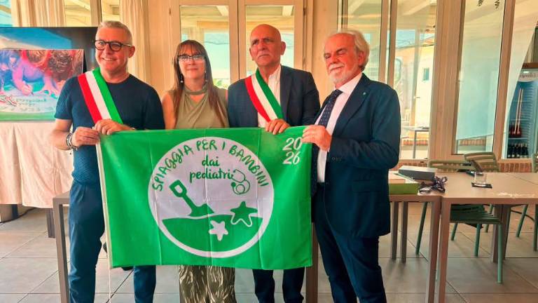 Cattolica premiata dai pediatri: è ancora Bandiera Verde per i più piccoli