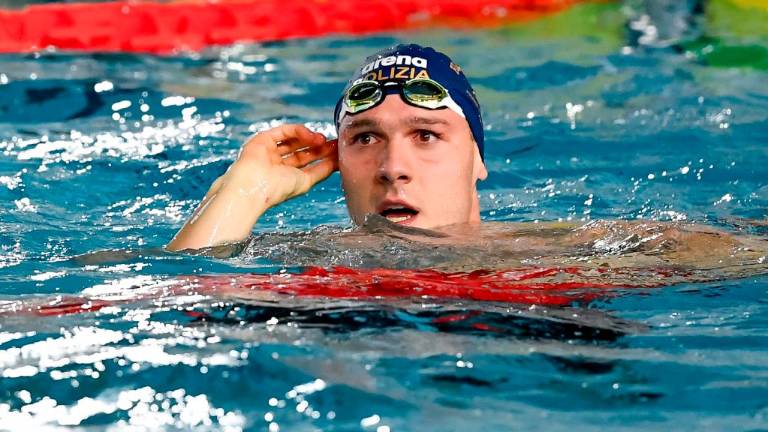 Mondiali nuoto, un grande Cerasuolo con il secondo tempo alla finale dei 50 Rana